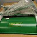 Rolling Lawn Aerator, Heavy Duty Push Spike Aeration Tool Up to 55 lbs, Manual Rotary Grass Aerator for Garden and Yard Use