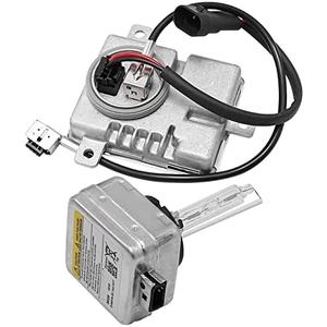 Aynaxcol 8K0941597B Xenon Light Ballast with Igniter and D3S Bulb Replacement for A3 A4 A5 A6 A7 A8 Q5 Q7 S4-S8 CC Eos for Touareg