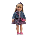 ADORA 18” Amazing Girl Doll "Claire Cheetah Chic" in Denim Jacket