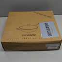 SENSARTE Nonstick Frying Pan Skillet with Lid, 12 Inch Large Deep Frying Pan, 5 Qt Non Stick Saute Pan with Cover, Induction Pan, Healthy Non Toxic Cooking Pan with Helper Handle, PFOA PFOS Free (Classic Black)