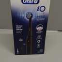 Oral-B iO Simple Clean Rechargeable Electric Powered Toothbrush, Night Black with 1 Gentle Care Brush Head and 1 Black Travel Case - Automatic Pressure Sensor to Protect Gums - 3 Modes - 2 Min Timer