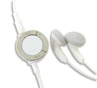 PSP Headphone with Remote Control White