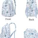 Mfikaryi Cute Cat Backpacks for Girls Bluey Cat Backpack for School Middle School Girls Bookbag