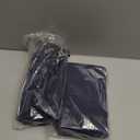 Boat Fender Covers | Several Size Options  | Black & Navy Blue | 1, 2 & 4-Pack | Polyester (4-Pack, Navy Blue, 5 x 14)