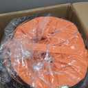 VEVOR Air Mover Blower Fan 12 Inch, 3198CFM 585W with 33ft Flexible Duct, Industrial Portable Ventilator Blower/Exhaust, Orange