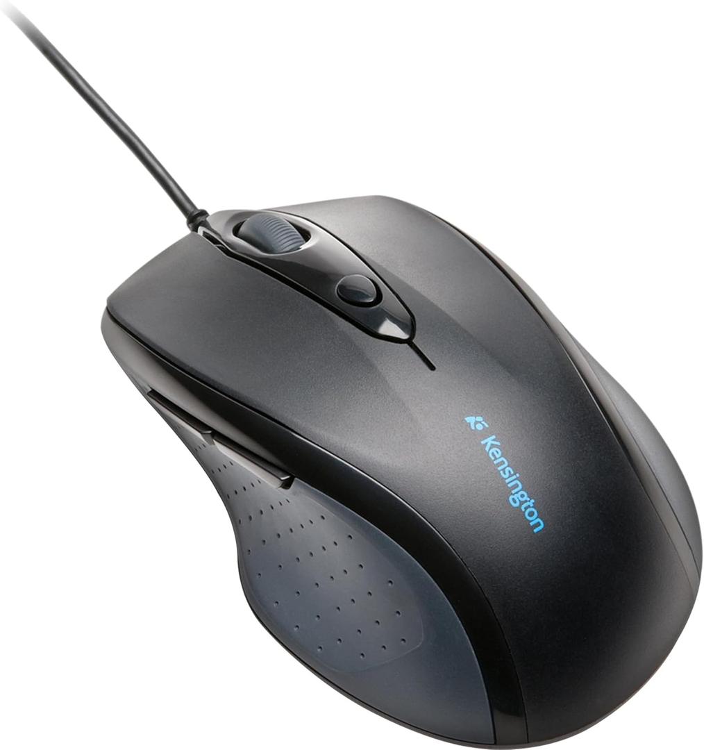 Kensington Pro Fit Full-Size Mouse USB (K72369US),Black