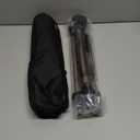 Amazon Basics 50-inch Lightweight Portable Camera Tripod Stand with Quick-Release Plate, Adjustable Height, Aluminum, for Travel Photography, Champagne