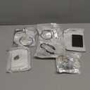 Otuuz 60 Pcs Metal Laser Engraving Materials Jewelry Bulk Making Engraving Accessories Set Thanksgiving Christmas Gift for Crafting Laser Engravers Stainless Steel Necklace Pendant Bracelet Ring Card