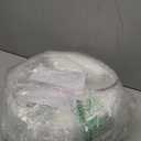 VONLUCE Semi Flush Mount Ceiling Light, 12.2" Ceiling Light Fixture with Pleated Shade, 2-Light Modern Drum Light Fixture for Bedroom Living Room Entryway Hallway, White Shade & Bronze Finish