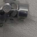 3/4" 36 Spline X 3/4" DD Steering Shaft U Joint Single Chrome Universal Joint Coupling