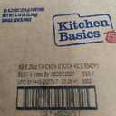 Kitchen Basics Original Chicken Stock, 8.25 oz Carton (Pack of 12) Pantry Staple for Homemade Recipes, Perfect for Gravy or Side Dishes, BBD: DEC 08/2027