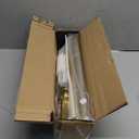 16-150 Inch Curtain rods, 1 Inch Diameter Splicing and Telescoping Structure Window Treatment Rods Set Adjustable Drapery Rods Heavy Duty Pole, Warm Gold