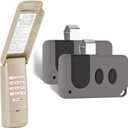 2 for Sears Craftsman LiftMaster Chamberlain Garage Door Remote 891LM 893MAXfor Purple, Red/Orange, Yellow, Green Learn Button1993-current,1 for Garage Door Opener Keypad,877max G940EV-P2 Universal