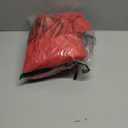 Upright Christmas Tree Storage Bag - Fits 7 Ft Artificial Xmas & Topiary Tree, Vertical Holiday Cover, Durable, Dustproof & Easy-Use Xmas Storage, Red