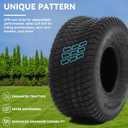 YITAMOTOR 20x8.00-8 Lawn Mower Tires (Set of 2), 4 Ply Tubeless Tractor Turf Tire, 20x8.00x8 Lawnmower Tires Fits Most Lawn & Garden Vehicle, 965LBS Capacity