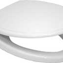 TOTO SS154#01 Traditional SoftClose Elongated Toilet Seat, Cotton White