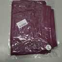 VECARDI Womens Scrub Jogger Pants High Waisted 4 Way Stretch Zipper Pocket (Purple, L)