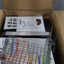 Nuwave Brio 15.5Qt 10-IN-1 Air Fryer Rotisserie Oven, XL Family Size, Even & Crisp AirFry, Reheat, Roast, Dehydrate for Quick Meals, 50-425F Control, 100 Presets & 50 Memory, Dishwasher-Safe, 1800W