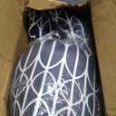 AOSSA BBL Pillow After Surgery Brazilian Butt Lift Pillow Post Surgery Recovery for Sitting Sleeping Driving Booty Butt Pillows for Women Lumbar Back Hip Cushion Seat Support Foam BBL Wedge Pillow (Navy Blue)