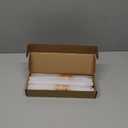 Set of 6 White Taper Candles, Beeswax Candles in 9 inch Elegant Unscented Candlestick, Smokeless Hand Rolled Candlesticks Perfect for Dinner, Party, Wedding or Dcor