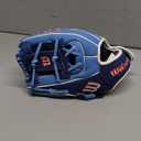 Wilson 2026 A450 Baseball Gloves (11.5" | Infield, Cool Blue/Royal Blue/White)