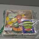 Melissa & Doug Wooden Cutting Fruit Toy Food Set & Pretend Play Kitchen Accessories, Preschool Learning Toys for Girls & Boys 3+ (11.8 x 10.85 x 1.95)