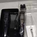 VivaEase Vacuum Beard Trimmer for Men, New Version Adjustable Precision Trimming Length with 2 Comb, Electric Cordless Vacuum Trimmer for Beard, Waterproof and Rinses Easy, Blades for Skin fit