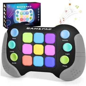 AOTIBO Fast Push Fidget Toys Handle, Flashing Handheld Game for Kids Teens Adults, Electronic Brain & Memory Game, Quick Push Buttons Gamepad, Xmas Birthday Gifts STEM Toys for Boys Girls