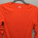 GEMBERA Womens Ribbed Long Sleeve Crewneck Casual Slim Basic Shirts Fitted Knit Tops Size L