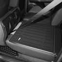 Custom for 2005-2023 Toyota Tacoma Double Cab Rear Seat Backrest Mats All Weather TPE Protection Mat Accessories (for 2005-2023 Toyota Tacoma Double Cab)
