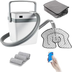 YOUKADA Premium Portable Cold Therapy Machine with Carry Bag  4 Modes for Knee, Shoulder & Joint Pain Relief  Ideal for Athletes, Post-Surgery Recovery & Chronic Pain