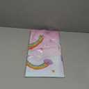 Tegeme Rainbow Tablecloths Disposable Plastic Rainbow Waterproof Table Cover Rectangular Fiesta Carnival Table Covers for Birthday Party Supplies Decorations Supplies, 108 x 54 Inches(3 Pcs)