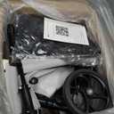 Knee Scooter, 300lbs Capacity, 13" Big PU Seat, All Terrain Foldable Knee Scooter Walker with Bag for Foot Injuries Compact Crutches Alternative (Black)