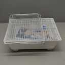 Small Bird Travel Carrier Cage: Portable Parakeet Flight Birdcage for Parrot Cockatiel Conure, Guinea Pig Rabbit Animal Cage