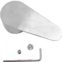 2Pcs Stainless Steel Single Lever Handle Kit,Faucet Handle for Single Handle Faucet (#1)