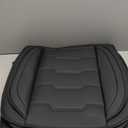 Car Seat Covers Fit for Toyota Fj Cruiser:2007-2014 Automotive Seat Covers Full Set Waterproof Leather Auto Seat Covers Compatible Airbag with Storage Bag(5 Seats,Black)