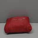 KingCamp Ultralight Camping Blanket, Packable Down Alternative Puffy Wearable Blankets Weatherproof Warm Package Quilt with Snap Buttons for Outdoor Hiking Travel, Picnic Stadium, (69" x 53" Crimson)