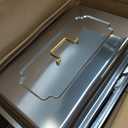 Sifer 11Qt Chafing Dishes for Buffet, Multi-Size Pans 4 Pack, Gold