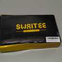 Paper Towel Holder Countertop, One-Handed Tear, Stainless Steel, Weighted Base, Black, Paper Towel Roll Holder Stand with Ratchet Mechanism for Kitchen Bathroom Farmhouse Essentials Decor Accessories