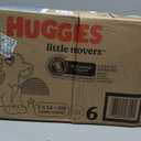 Huggies Size 6 Diapers, Little Movers Baby Diapers, Size 6 (35+ lbs), 108 Count (2 Packs of 54),
