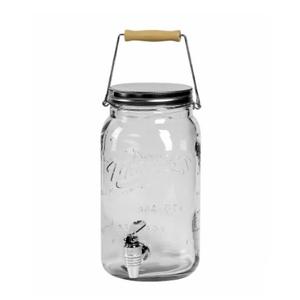 Mason Glass Medium Drink Dispenser 4L
