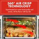 Emeril Lagasse Extra Large French Door Air Fryer Toaster Oven Combo, 24 Cooking Functions and Digital Controls, 7 Accessories Included, Stainless Steel Finish, 26QT Capacity
