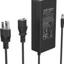 PAUTIX 24V DC Power Supply Adapter 24Volt 5A 120W AC to DC Converter Transformer 100-240V AC Input with 5.5 x 2.1mm US Plug for LED Strip, CCTV Camera