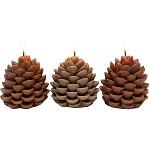 Scented Pine Cone Candle Set of 3  Rustic Fall Decor, Handmade Soy Wax Candles, Autumn Thanksgiving Christmas Decorations & Holiday Centerpieces Scented Pine Cone Candle Set of 3  Rustic Fall Decor, Handmade Soy Wax Candles, Autumn Thanksgiving Christmas Decorations & Holiday Centerpieces