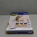 PetSafe Plastic Pet Door - Easy Install for Wood, PVC Metal & Paneled Doors - Rust-Free Plastic Frame - Flap Dimensions 8 1/4" W x 12 1/4" H - for Medium Dogs Weighing Up to 40 lb