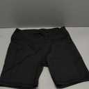 baleaf Women's 6"/8" High Waisted Biker Shorts with Pockets for Gym Workout Yoga Running Athletic (XX-Large, Black)