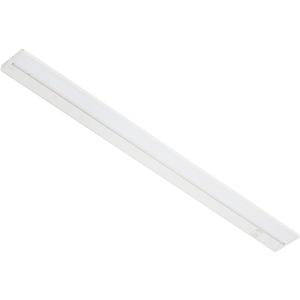 LAGOM Halo Under Cabinet Light, 30Inch Hardwired Dimmable LED, 2700K/4000K/5000K, Power Cord Sold Separately, White, UC0130WH27