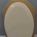 Molded Wood Elongated Toilet Seat Finish: Fawn Beige