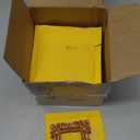 Leinuosen 10 Pcs Mini Gold Frames Vintage Resin Picture Small Antique Gold Tiny Oval Rectangle Baroque DIY Wall Hanging Frames for Home Decor Photo Props, Without Backing