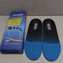 Plantar Fasciitis Insoles for Men Women - Orthotics Inserts, Shoe Insoles Arch Support Flat Feet Inserts Work Boot Insole (Mens 10-10 1/2 | Womens 12-12 1/2) (Blue)